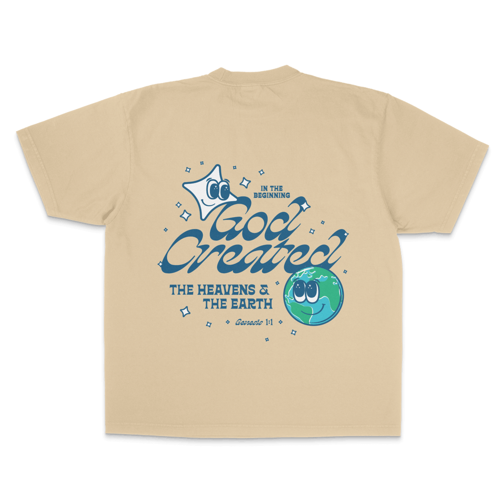 Genesis 1:1 — Garment-Dyed Crewneck Tee