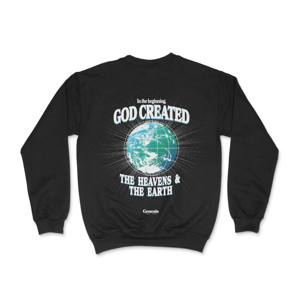 Genesis 1:1 — Heavyweight Crewneck