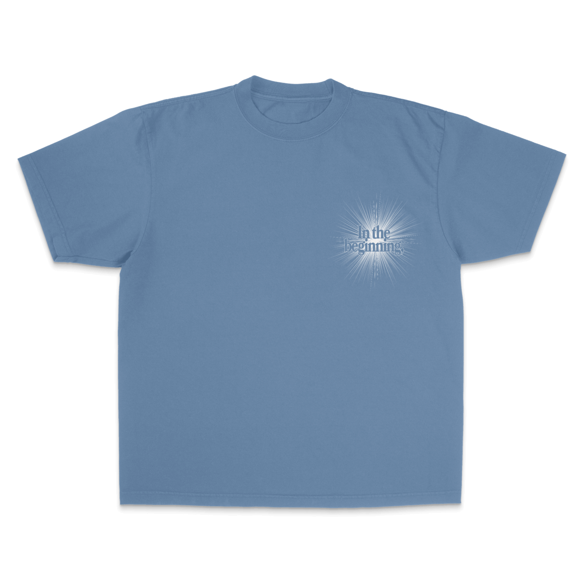 Genesis 1:1 — Garment-Dyed Crewneck Tee