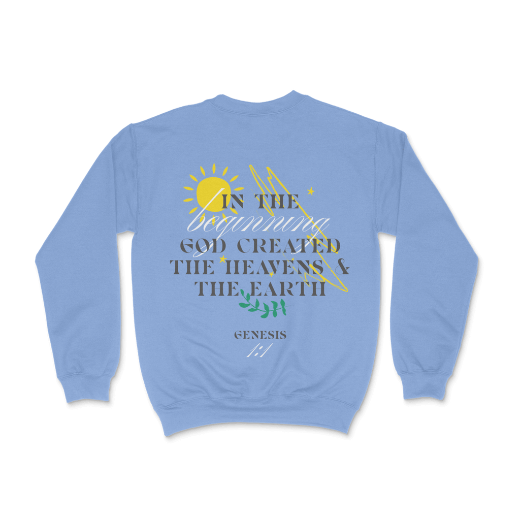 Genesis 1:1 — Heavyweight Crewneck