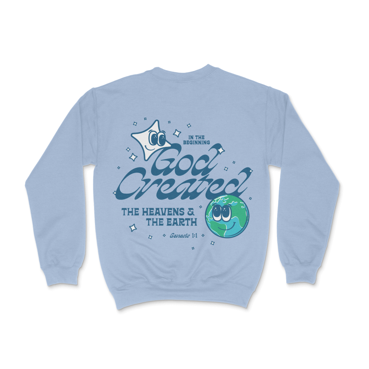 Genesis 1:1 — Heavyweight Crewneck