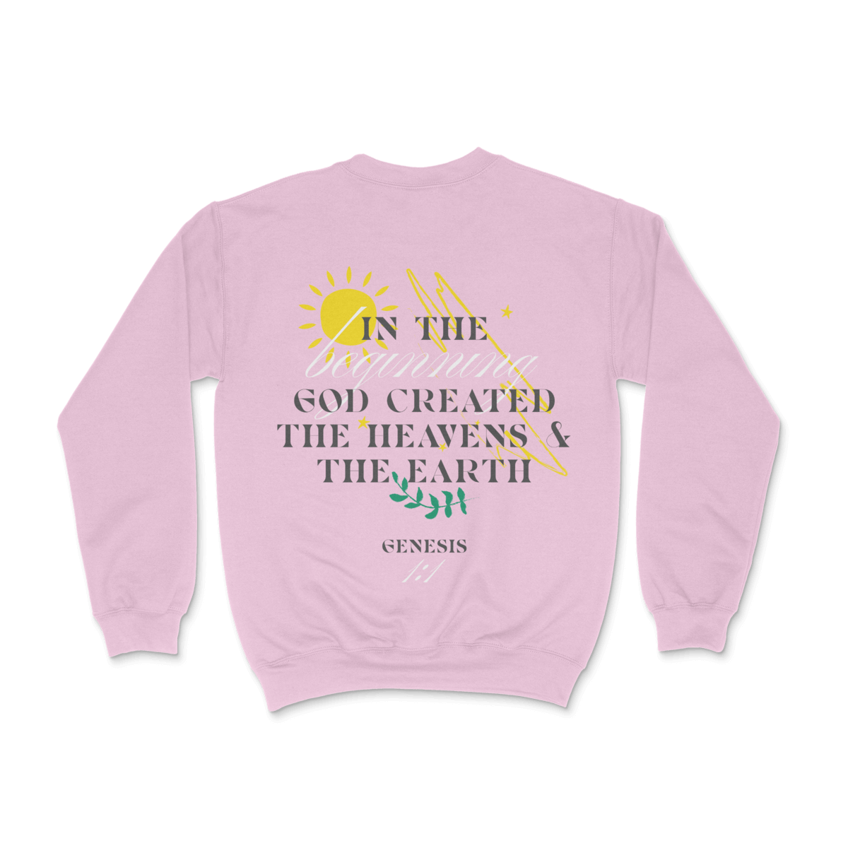 Genesis 1:1 — Heavyweight Crewneck