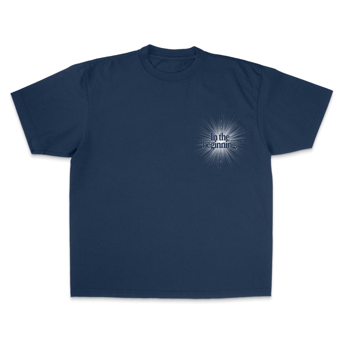 Genesis 1:1 — Garment-Dyed Crewneck Tee