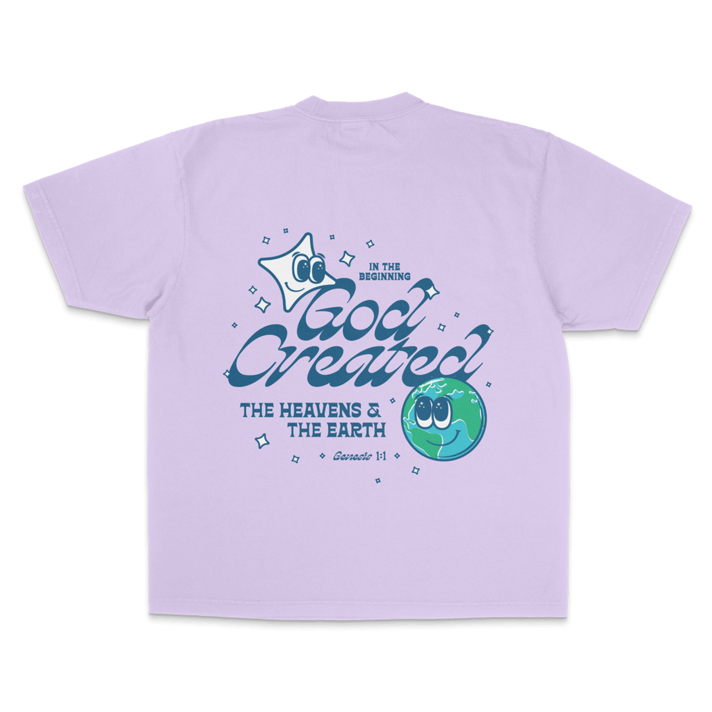 Genesis 1:1 — Garment-Dyed Crewneck Tee