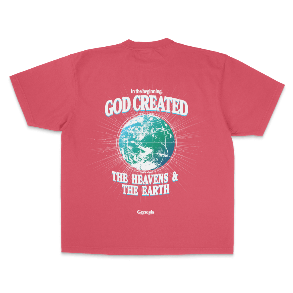Genesis 1:1 — Garment-Dyed Crewneck Tee