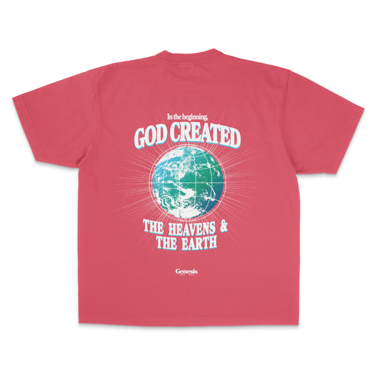 Genesis 1:1 — Garment-Dyed Crewneck Tee