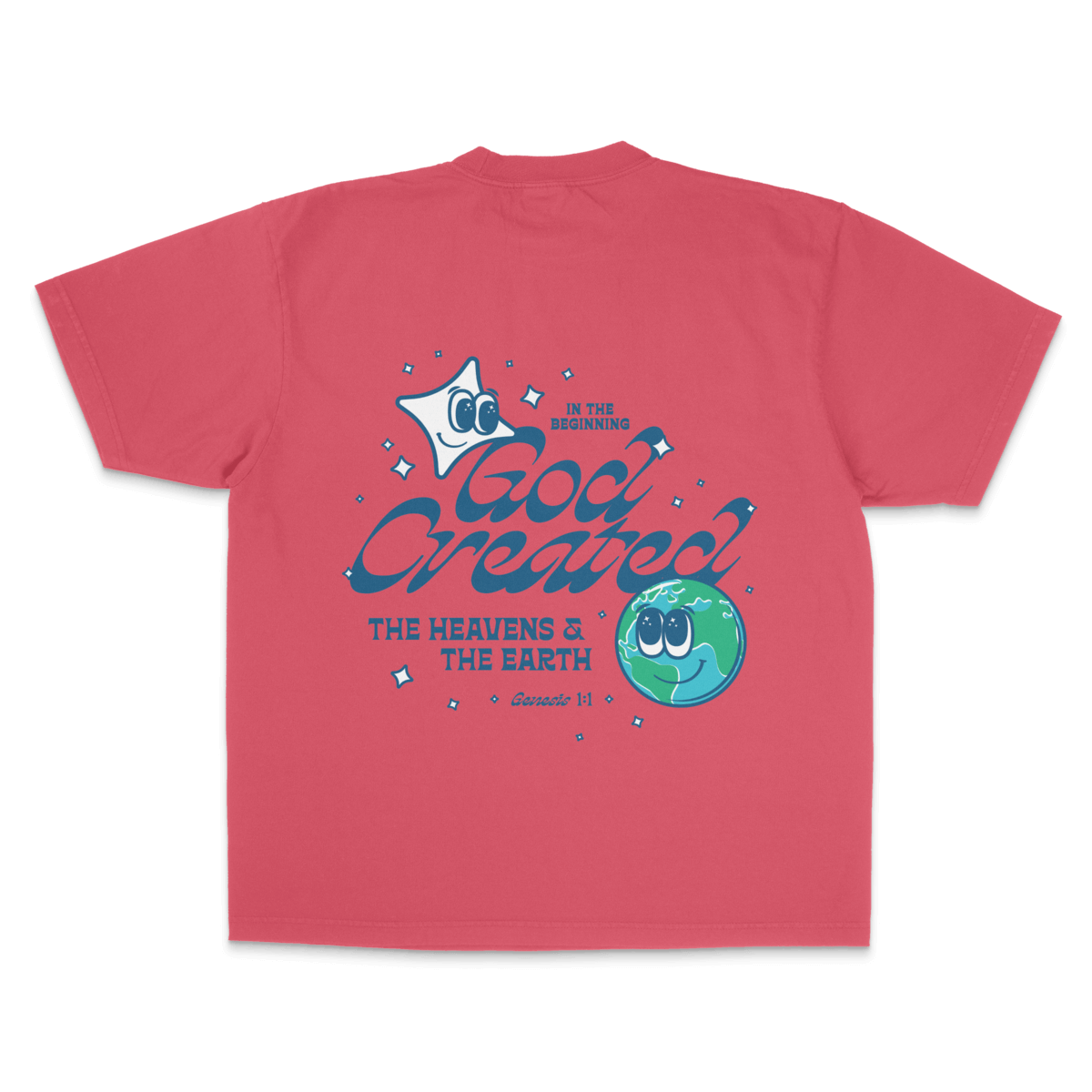 Genesis 1:1 — Garment-Dyed Crewneck Tee