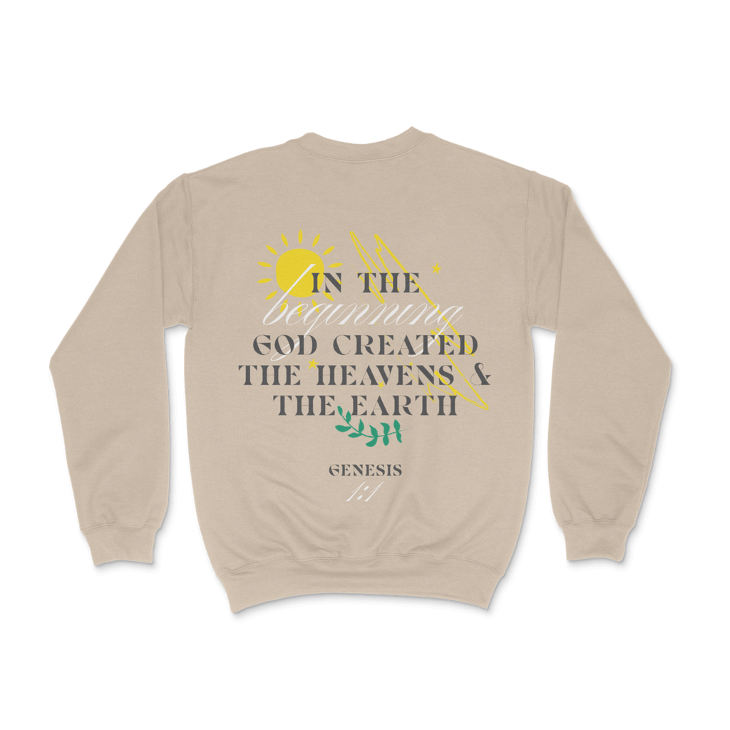 Genesis 1:1 — Heavyweight Crewneck