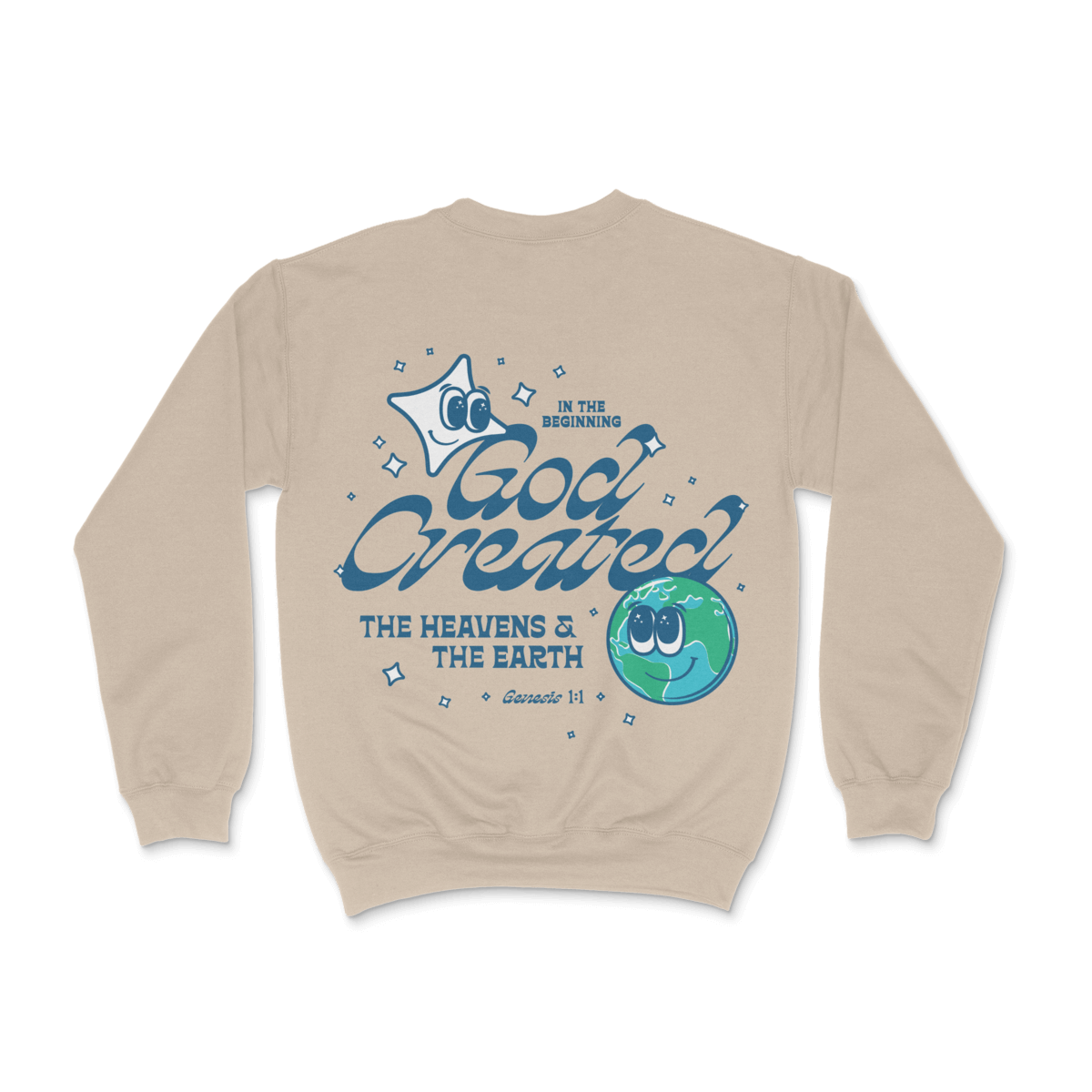 Genesis 1:1 — Heavyweight Crewneck