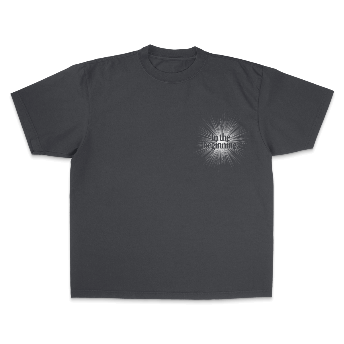 Genesis 1:1 — Garment-Dyed Crewneck Tee