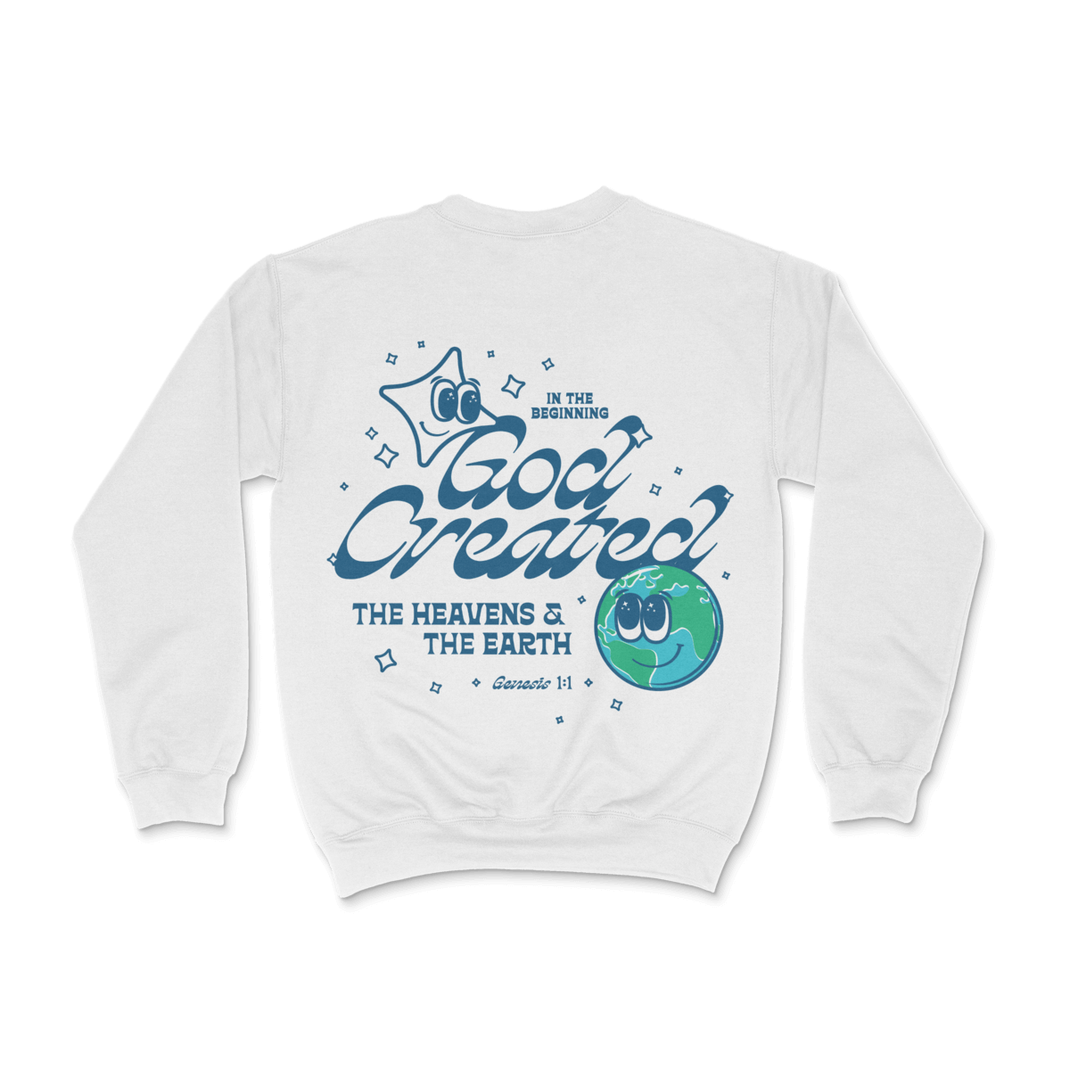 Genesis 1:1 — Heavyweight Crewneck